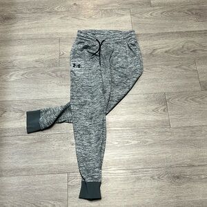 Boys grey under armour joggers